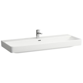 LAUFEN PRO S Waschtisch 120 cm unterbaufähig mit 1 Hahnloch, mit Überlauf