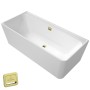 Villeroy & Boch Collaro Vorwand-Badewanne Duo 179 x 79 cm für Eckeinbau links