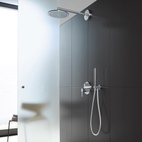 Duravit C.1 Einhebel-Brausemischer Unterputz für 2 Verbraucher mit runder Rosette