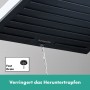 hansgrohe Pulsify E Duschkopf 260 2 Strahlarten EcoSmart mit Wandanschluss, eckig