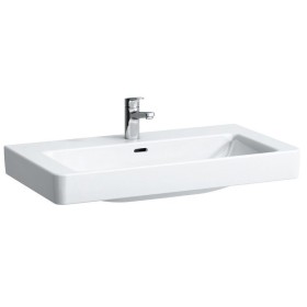 LAUFEN PRO S Aufsatzwaschtisch 85 cm mit Hahnloch und Überlauf