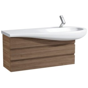 Lavabo encastrable LAUFEN Alessi 120 x 50 cm, avec trou de robinet et tablette à gauche