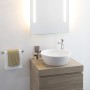 LAUFEN PRO B Waschtischschale 42 cm ohne Hahnloch, mit Überlauf