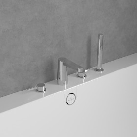 Villeroy & Boch Conum Vierloch-Badewannenrandarmatur