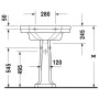 Duravit 1930 Waschtisch 70 cm