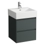 LAUFEN Living City Waschtisch 50 cm mit Überlauf und 1 Hahnloch