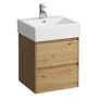 LAUFEN Living City Waschtisch 50 cm mit Überlauf und 1 Hahnloch