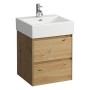 LAUFEN Living City Waschtisch 50 cm mit Überlauf und 1 Hahnloch