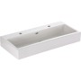 LAUFEN Living City Waschtisch 100 cm mit Überlauf und 2 x 1 Hahnloch