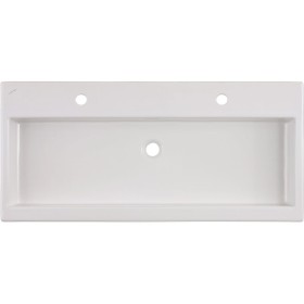 Vasque LAUFEN Living City 100 cm avec trop-plein et 2 trous de robinet