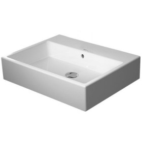 Lavabo Duravit Vero Air lucidato senza foro per rubinetto 60 x 47 cm, con troppopieno