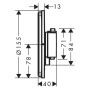hansgrohe ShowerSelect Comfort S Thermostat Unterputz für 1 Verbraucher