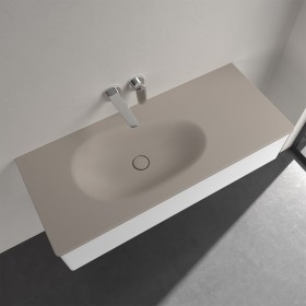 Villeroy & Boch Antao Schrankwaschtisch 120 x 50 cm, ohne Überlauf und ohne Hahnloch
