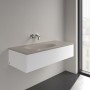 Villeroy & Boch Antao Schrankwaschtisch 120 x 50 cm, ohne Überlauf und ohne Hahnloch