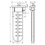 hansgrohe sBox Fertigset eckig, für Badewanne
