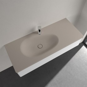 Villeroy & Boch Antao Schrankwaschtisch 120 x 50 cm, ohne Überlauf, mit 1 Hahnloch