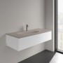 Villeroy & Boch Antao Schrankwaschtisch 120 x 50 cm, ohne Überlauf, mit 1 Hahnloch