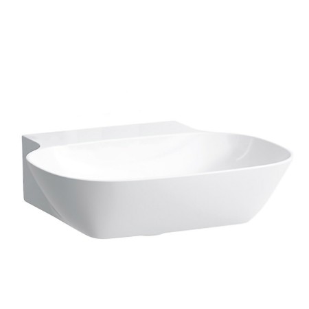 LAUFEN INO Aufsatzhandwaschbecken 45 x 41 cm ohne Hahnloch und Überlauf