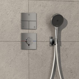 hansgrohe ShowerSelect Comfort E Thermostat Unterputz für 1 Verbraucher und 1 zusätzlichen Abgang
