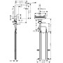 hansgrohe Aquno Select M81 Einhebel-Küchenmischer 250, Ausziehauslauf, 2jet, sBox