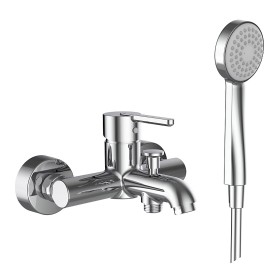 Mitigeur de baignoire LAUFEN LUA encastré avec accessoires