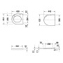 Duravit Starck 3 WC-Sitz mit Absenkautomatik