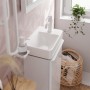 hansgrohe Tecturis S Standventil 80 mit Hebelgriff für Kaltwasser oder vorgemischtes Wasser ohne Ablaufgarnitur