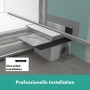 hansgrohe RainDrain Minimalistic Fertigset Duschrinne 70 cm