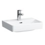 LAUFEN PRO S Clinic Handwaschbecken 45 cm, mit Hahnloch, ohne Überlauf