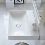 Duravit Vero Air Möbelwaschtisch ohne Hahnloch 70 x 47 cm, ohne Überlauf