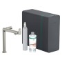 hansgrohe Aqittura M91 Filtersystem 240, Ausziehauslauf, 1jet, Starter Set, SodaSystem
