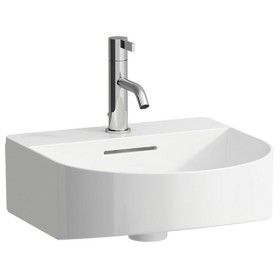 LAUFEN Sonar Handwaschbecken 41 x 42 cm, mit 1 Hahnloch