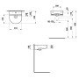 LAUFEN Sonar Handwaschbecken 41 x 42 cm, mit 1 Hahnloch