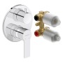 Duravit D-Code Einhebel-Wannenmischer Unterputz