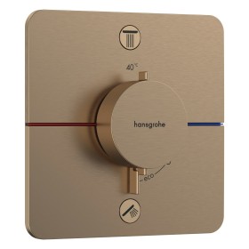 hansgrohe ShowerSelect Comfort Q Thermostat UP für 2 Verbraucher mit integrierter Sicherungskombination