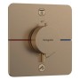 hansgrohe ShowerSelect Comfort Q Thermostat UP für 2 Verbraucher mit integrierter Sicherungskombination