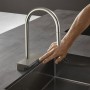 hansgrohe Aquno Select M81 Einhebel-Küchenmischer 170, Ausziehbrause, 3jet, sBox
