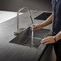 hansgrohe Aquno Select M81 Einhebel-Küchenmischer 170, Ausziehbrause, 3jet, sBox