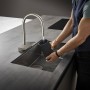 hansgrohe Aquno Select M81 Einhebel-Küchenmischer 170, Ausziehbrause, 3jet, sBox