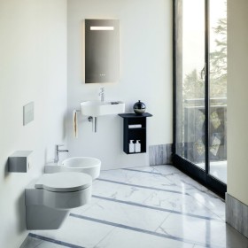 Évier encastrable LAUFEN Val 53 x 40 cm, avec 1 trou pour robinet, avec trop-plein