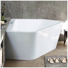Duravit Paiova 5-Eck Badewanne rechts, mit Verkleidung 177 x 130 cm