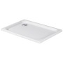 Duravit D-Code Rechteck Duschwanne 110 x 75 cm mit Antislip