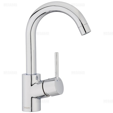hansgrohe Talis S Einhebel-Waschtischmischer mit schwenkbarem Auslauf