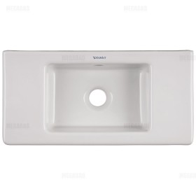 Lavabo Duravit Vero 50 cm, con foro per rubinetto a sinistra e a destra