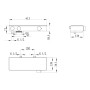 Villeroy & Boch Infinity Showers Badewannenthermostat eckig