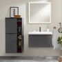 Villeroy & Boch Subway 3.0 Schrankwaschtisch 80 cm, mit 1 Hahnloch, mit Überlauf
