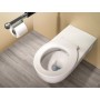 Geberit Renova Comfort Wand-WC Tiefspüler, teilgeschlossene Form, Rimfree
