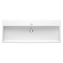 Duravit Vero Air Möbelwaschtisch mit 1 Hahnloch 120 x 47 cm, mit Überlauf