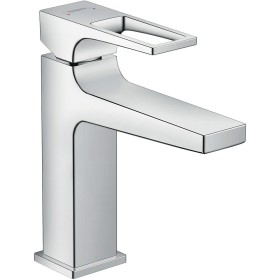hansgrohe Metropol Einhebel-Waschtischmischer 110 mit Bügelgriff und Push-Open Ablaufgarnitur
