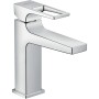 hansgrohe Metropol Einhebel-Waschtischmischer 110 mit Bügelgriff und Push-Open Ablaufgarnitur